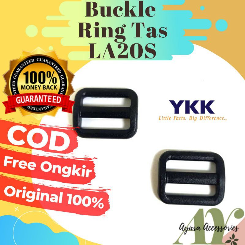 BUCKLE TAS KUNCI SODOK YKK LA20S TERBAIK