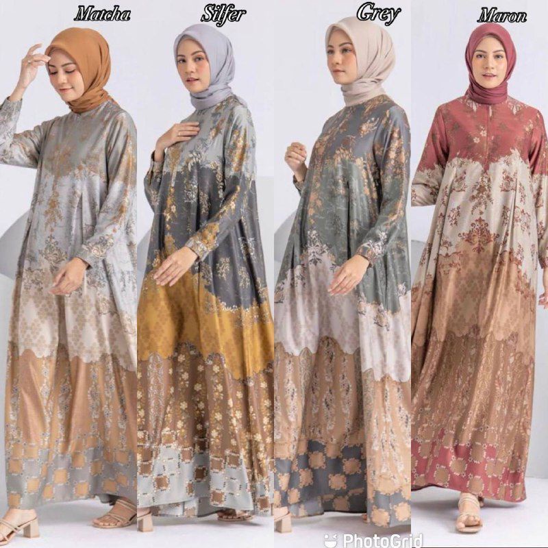 GAMIS DIORSILK PREMIUM GAMIS RAYA 2023 GAMIS LEBARAN