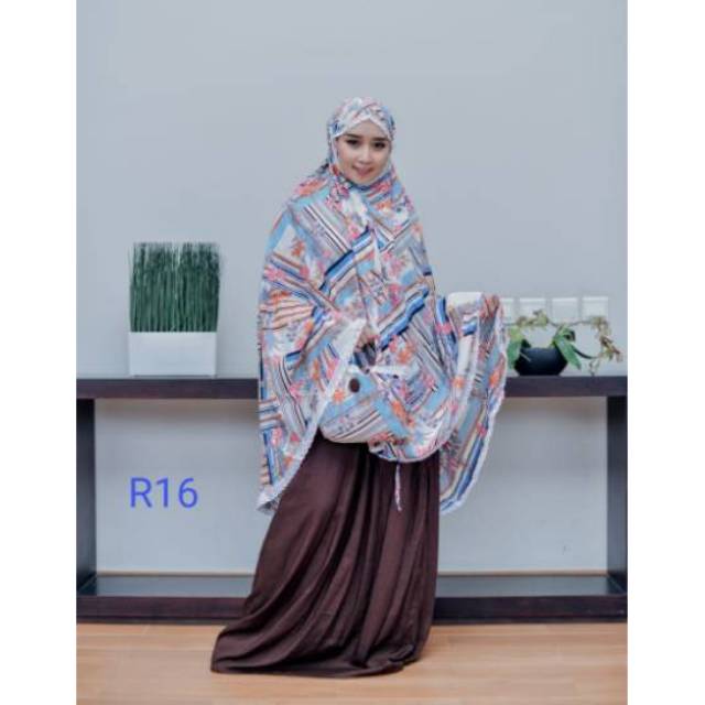 Mukena Dewasa Syahida Katun Rayon ORI Syari Cantik Adem Jumbo Mukenah Renda Traveling Bali Murah