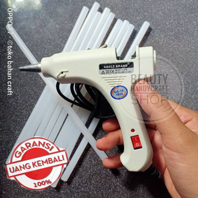 Lem Tembak glue gun on off KECIL awet bandel uk kecil