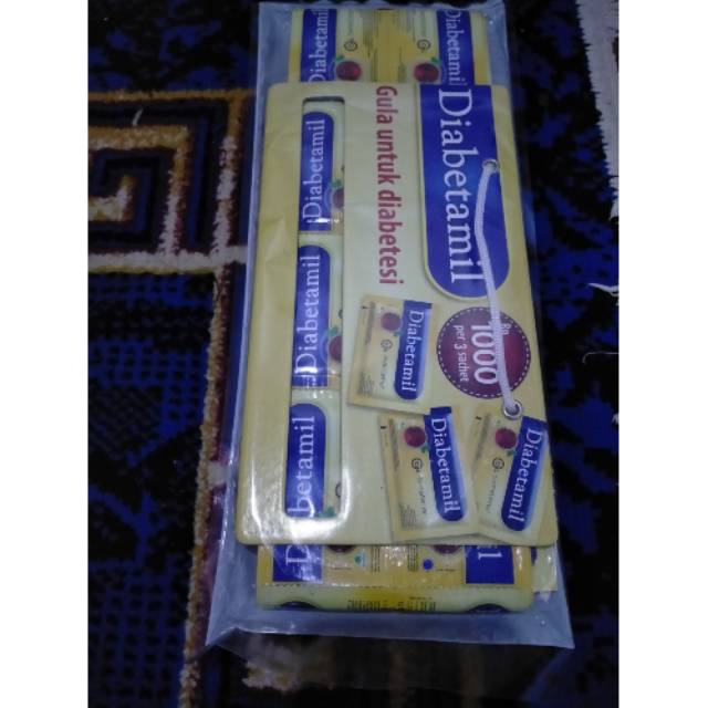 

Diabetamil renceng 80 sachet