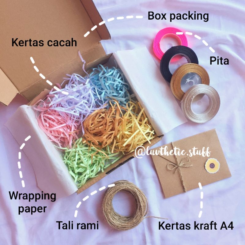 

Perlengkapan packing aesthetic