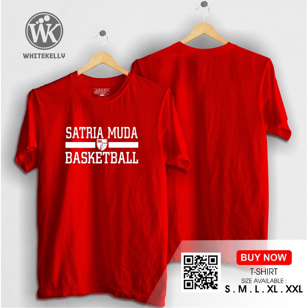 Kaos / Baju / Tshirt Distro satria muda basket basketball indonesia ibl Terlaris Termurah -jhahis