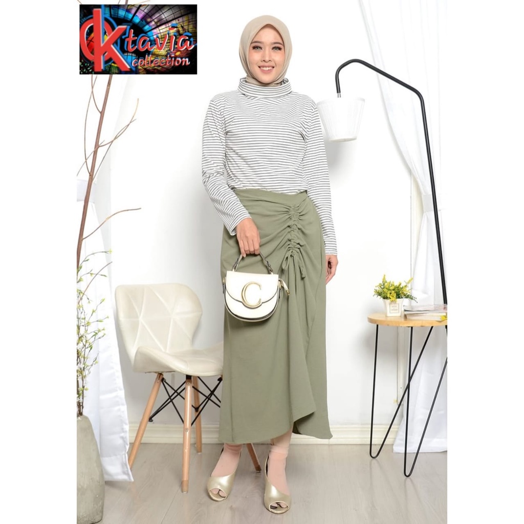 ROK CRINKLE SERUT /ROK SERUT BAHAN CRINKE / ROK SERUT SAMPING PANJANG / ROK TALI SERUT KOREA / ROK SERUT BAHAN CRINKLE AIRFLOW ROK TERBARU 2022 / ROK SERUT KEKINIAN