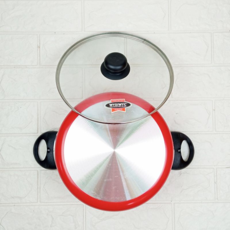 panci tutup kaca maxim casablanca 22cm (404)