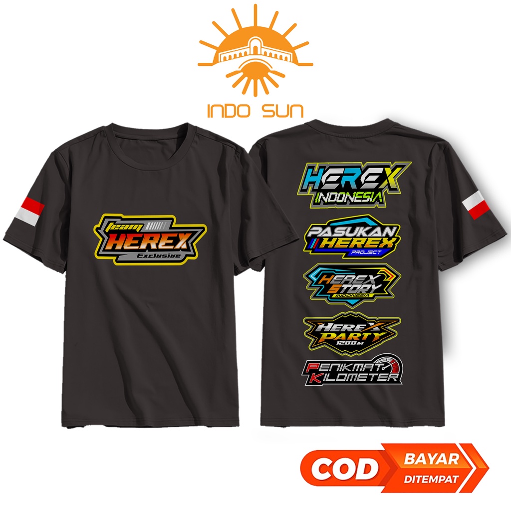 KAOS HEREX TERBARU 2025 | KAOS HEREX ORIGINAL | KAOS MEKANIK AMATIR | KAOS MOTOR KLASIK HEREX | BAJU