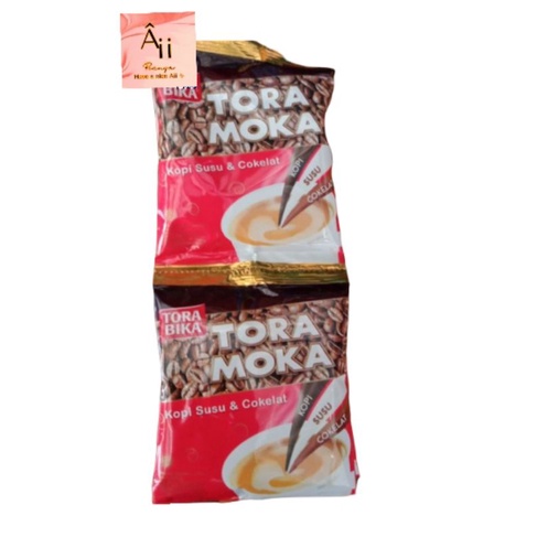 

ecer 1 sachet kopi Tora bika Tora moka netto 28gr kopi susu dan coklat