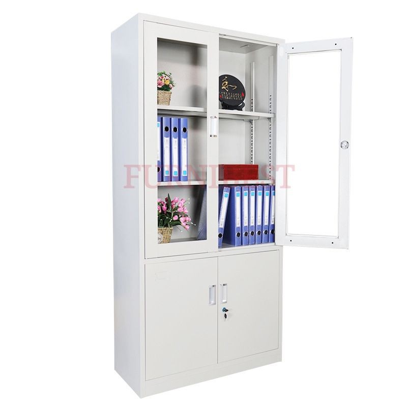 Lemari Arsip Filling Cabinet 1/2 Kaca Pintu  C110