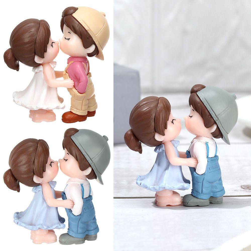 Populer anc Couple Lucu Miniatur Kerajinan Hias Ornamen