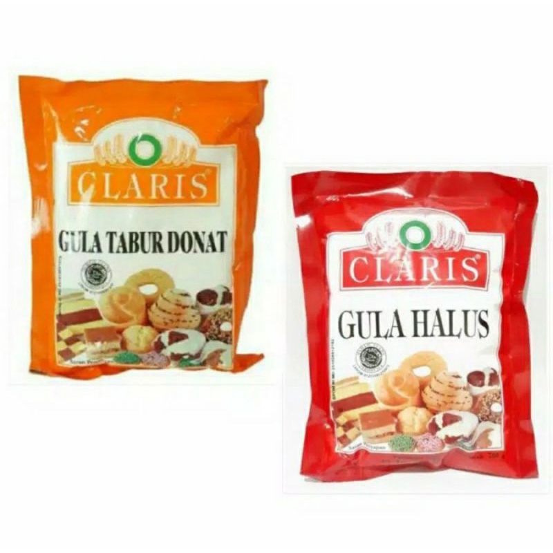 

GULA DONAT CLARIS/GULA HALUS CLARIS 250GR