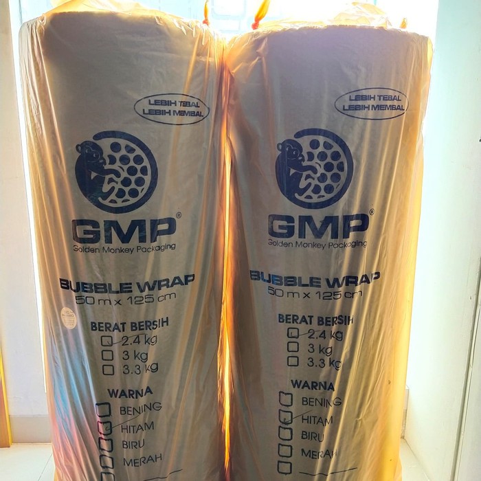 

Bubble Wrap Roll 125 cm x 50 meter - Hitam