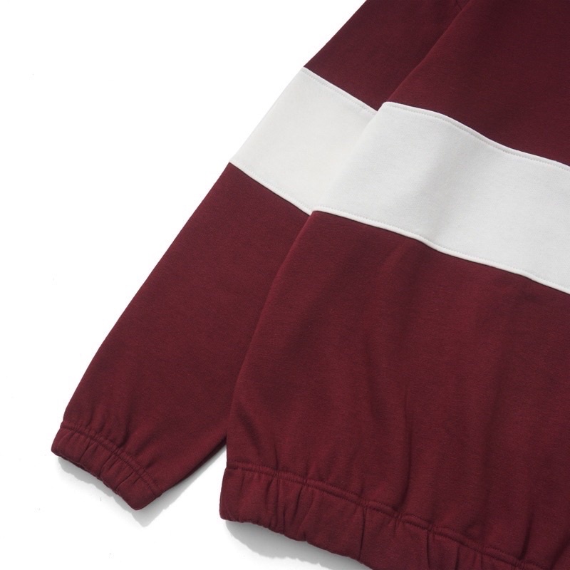 CUTS | RUGBY JAKET | VELLA | BURGUNDY