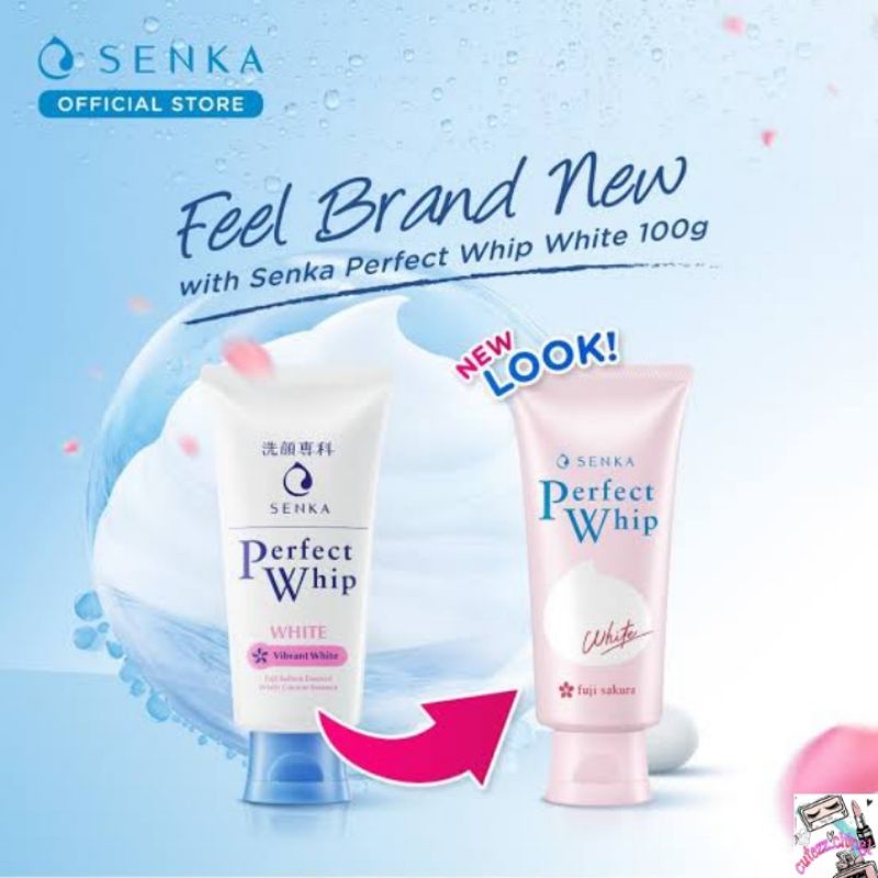 ☃Cutezz_Ching1☃Senka Perfect Whip White Facial Foam