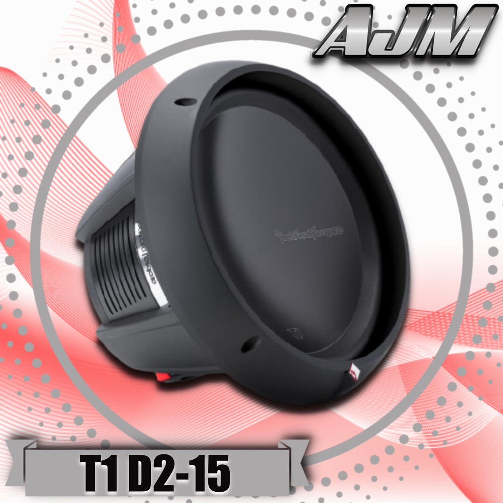 Subwoofer ROCKFORD FOSGATE POWER 15" T1 2-Ohm