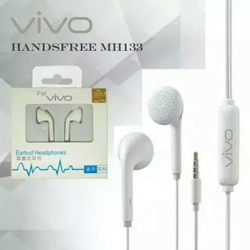 HF BRANDED MH133 VIVO / HEADSET / HEDSET / HANDSFREE / EARPHONE