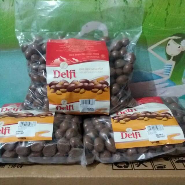 

Coklat Delfi Almond and Mede 1 Kg