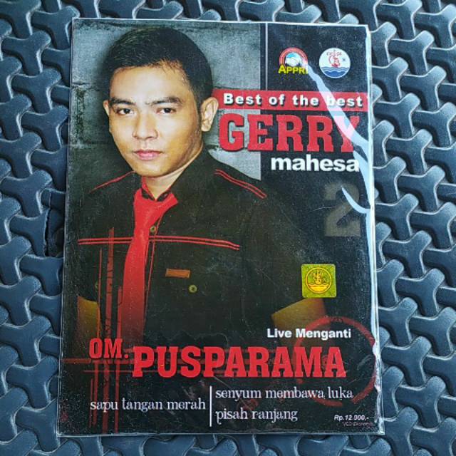 KASET VIDEO CD DVD ORIGINAL KARAOKE DANGDUT KOPLO BEST OF THE BEST  GERRY MAHESA OM PUSPARAMA