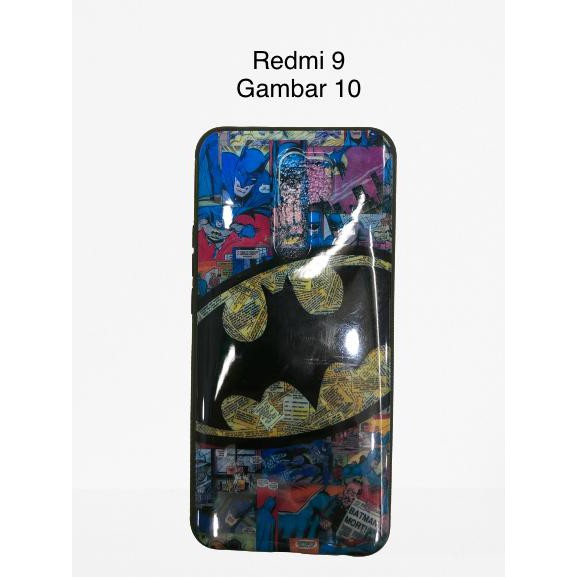 SILICON CASE GAMBAR REDMI 9