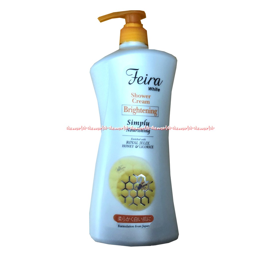 Feira White Shower Cream Brightening Royal Jelly 1000 ml