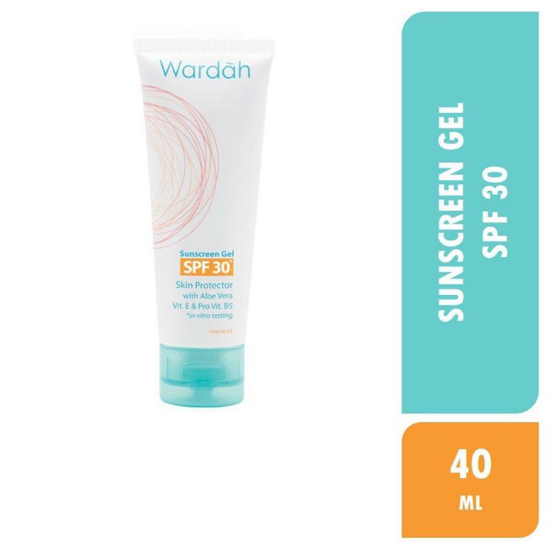 Wardah Uv Shield  Suncreen Gel SPF 35PA +++ NEW!!~ Original 100 %