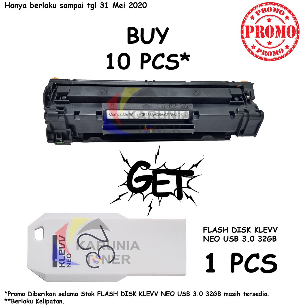 Cartridge Compatible Printer HP Laserjet 36A CB436A P1505 M112