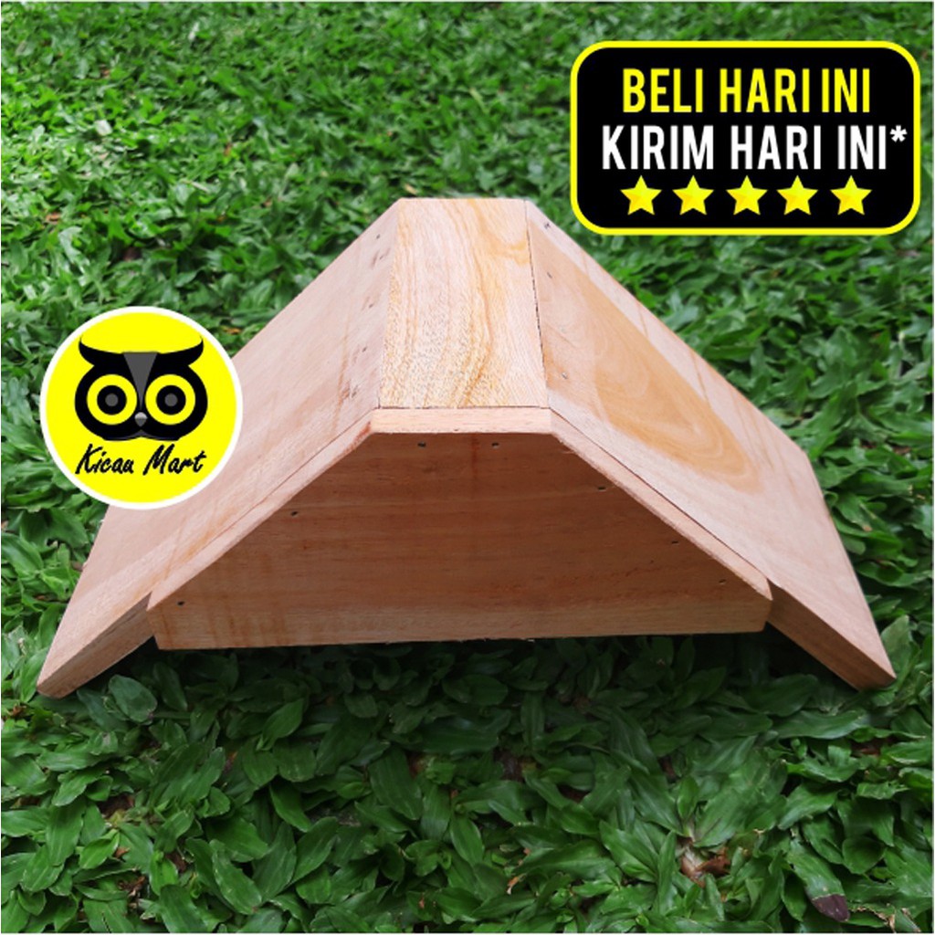 TANGKRINGAN MERPATI KAYU MAHONI V PERCH TANGKRINGAN KOLONI BURUNG MERPATI DARA PERKUTUT UMBARAN TKMRPS