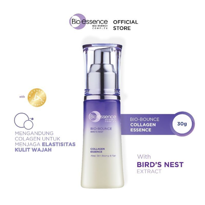 BIO ESSENCE BIO BOUNCE COLLAGEN CREAM | BIO ESSENCE BIO BOUNCE BIRD NEST COLLAGEN CREAM 50G | UNGU V
