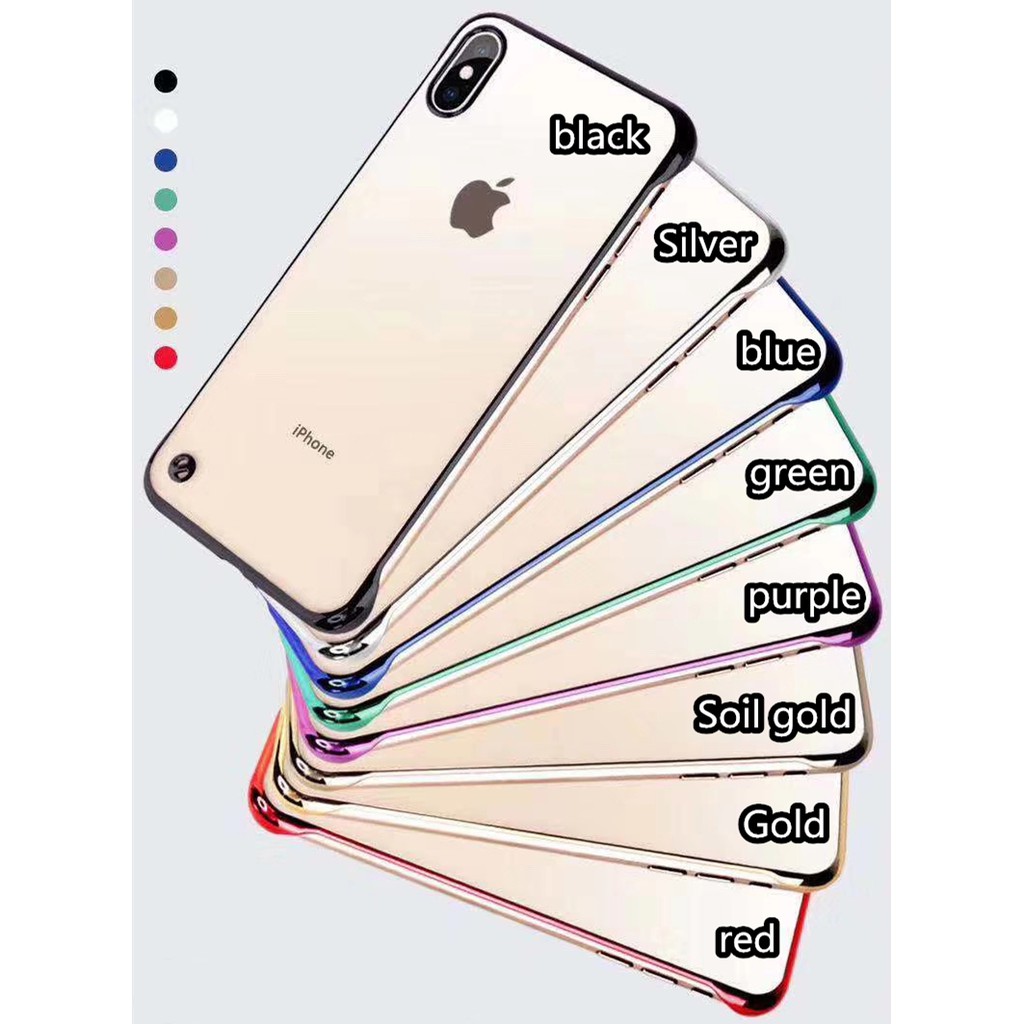 case iPhone 12 Pro Max TPU untuk iPhone 12mini iPhone 7/8 Plus / XS / XR / Max / 11Pro Max ultra-thin phone casing