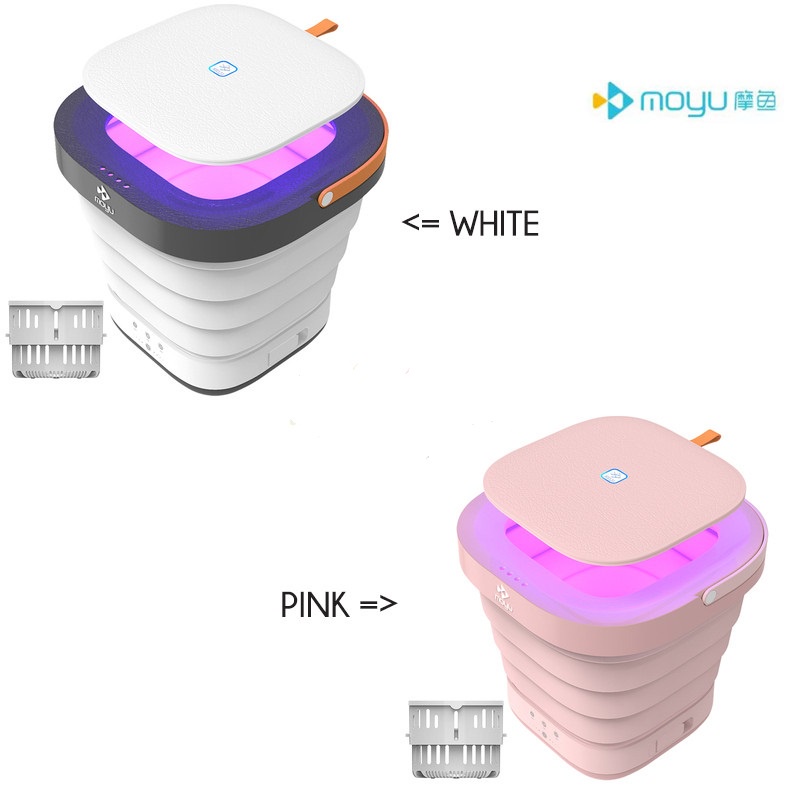 WPSku sale MOYU XPB08-F2S Folding Washing Machine with UV Sterilization mesin cuci