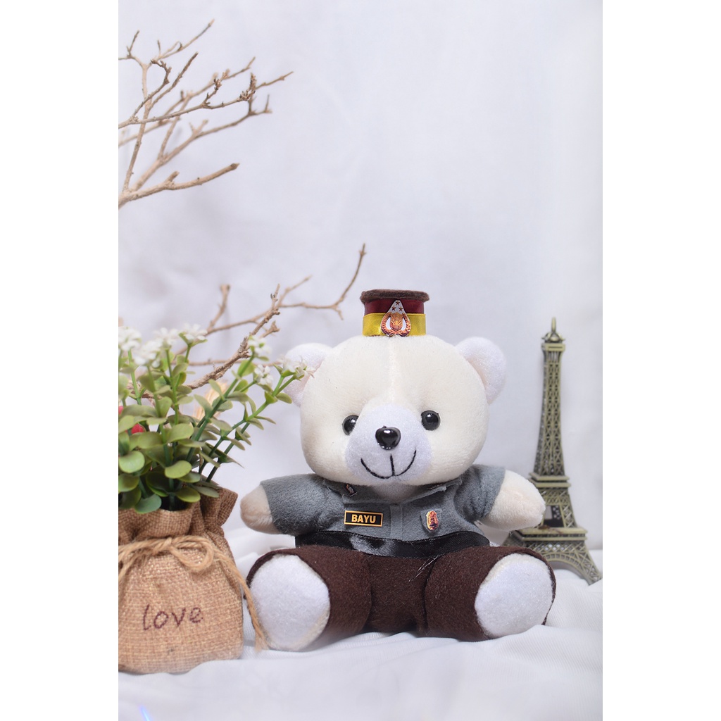 Jual Boneka Profesi Polisi Boneka Wisuda Kado Wisuda Kado Ultah Free Custom Free Kartu