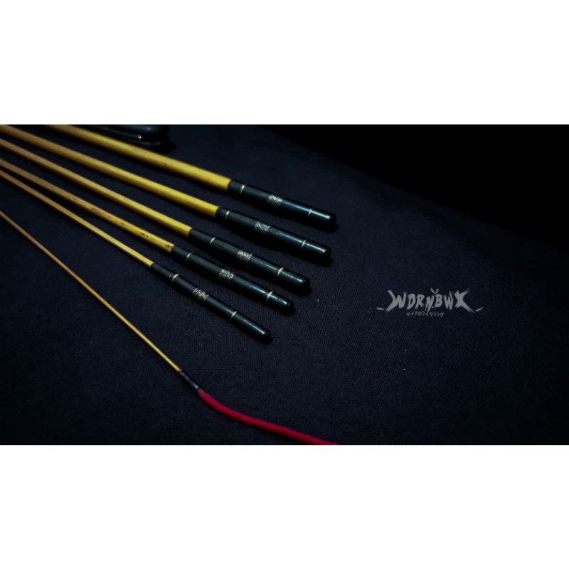 READY tanago rod/joran micro fishing/joran bambu lentur
