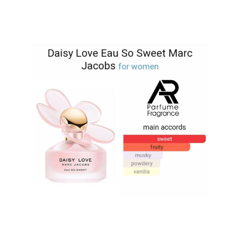 Parfum Wanita DAISY MARC JACOBS - BEST SELLER for WOMAN !! Parfum Wangi Tahan Lama Seharian