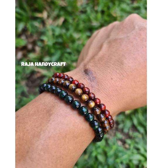 ⇱ GELANG AKAR BAHAR TALI ARUS SERAT EMAS/ GELANG BUTIR AKAR BAHAR EMAS 6 MM/ GELANG AKAR BAHAR TUNGG