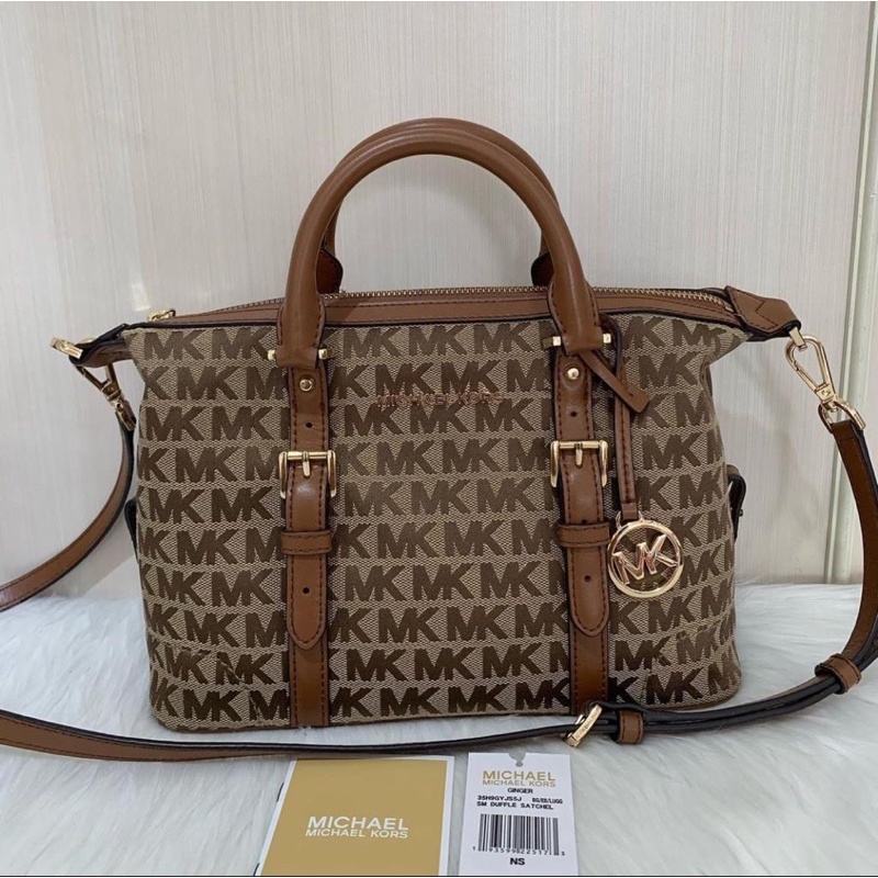 PL MK Ginger Sign Duffle