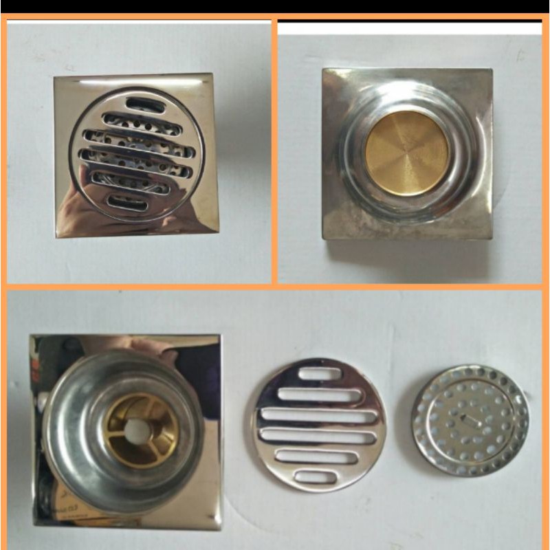 saringan kamar mandi model Toto / floor drain anti bau