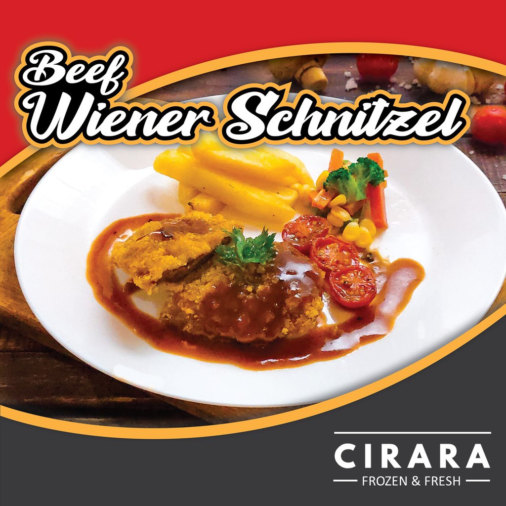 

BEEF WIENER SCHNITZEL | Steak Resto Frozen