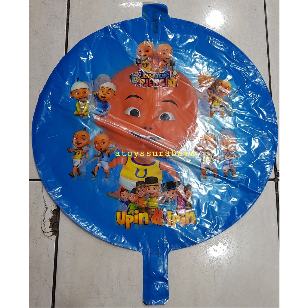 BULAT ISI UPIN (BALON GAS/FOIL/TERBANG/KARAKTER)