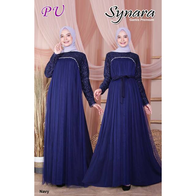 Synara Gamis Premium Pesta Mewah Synara Gamis Pesta Kondangan