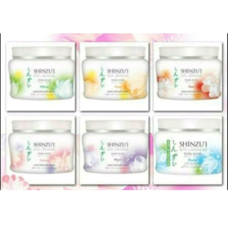 lulur shinzui 110gram dan 200gram/body scrub shinzui'i