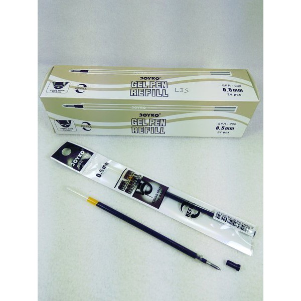 

Unik Refill Isi Ulang Bolpen Gel Joyko GPR200 isi 24 pcs Spesial