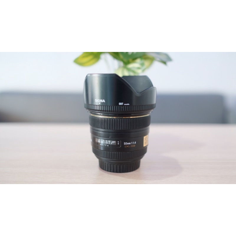 Lensa Sigma 50mm f1.4 DC HSM for Canon mulus TERMURAH DISHOPEE BUKAN SIGMA 35MM 30MM 85MM 18-35MM 24