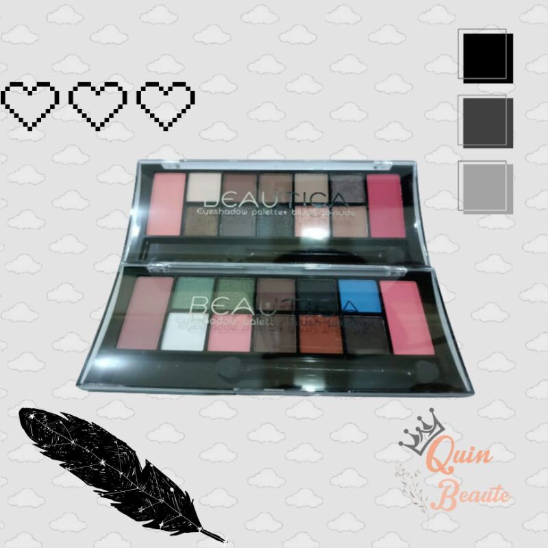 Beautica Eyeshadow Pallete Original