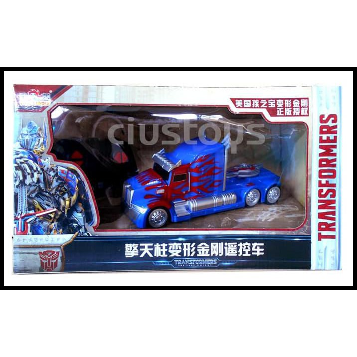 Sexy Rc Mobil Transformers Optimus Prime 757-B011 - Mainan Remote Control