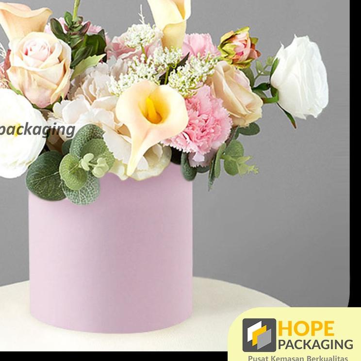 

✾ Bloom Box Bulat/ Box Bunga Kotak Bunga /Flower Box Blooming Box Gift Box ♘