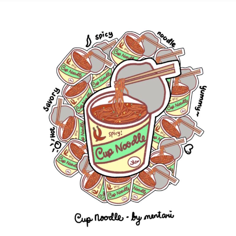 

Sticker Jurnal Aesthetic Cup Noodle 1 pcs (20 min)