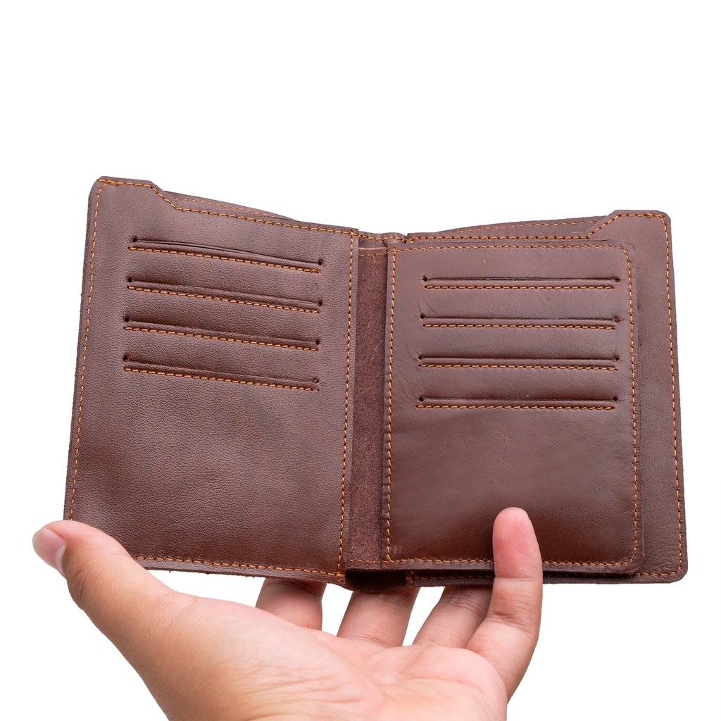 Dompet Pria Kulit Asli Model Pendek DP - DM02