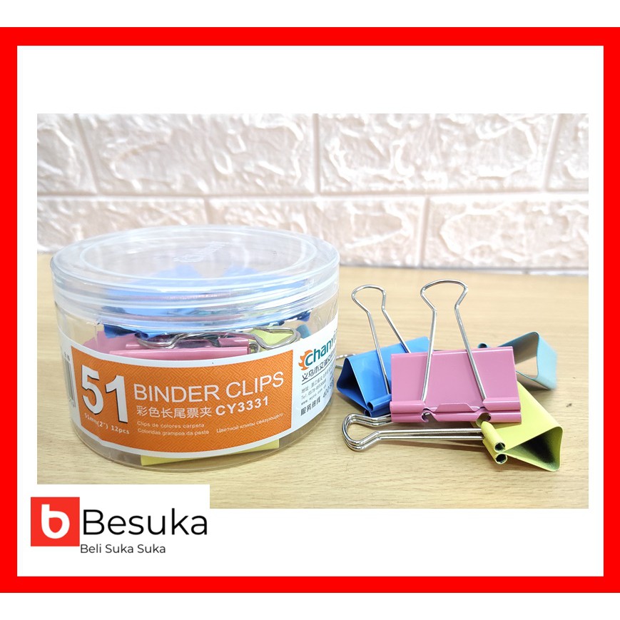 

BINDER CLIP CY-3331 WARNA