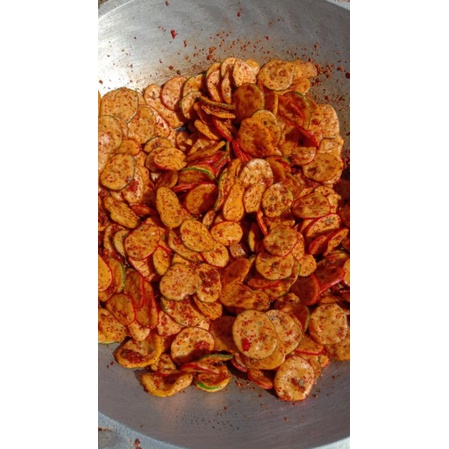 

kerupuk seblak bantet