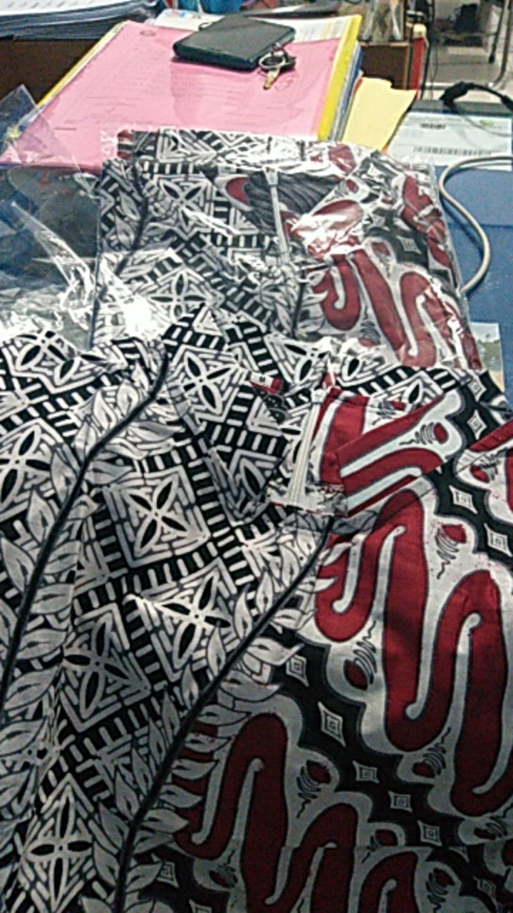 Atasan Batik Wanita Tunik Batik Size M L Xl Xxl