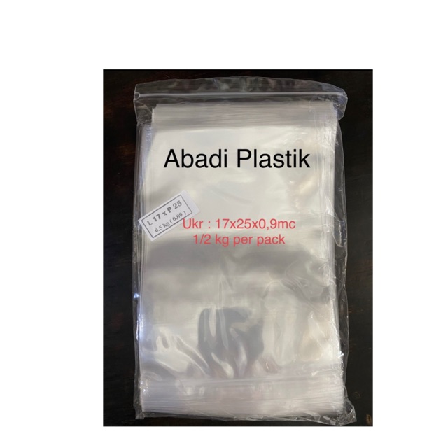 KLIP PP TEBAL 17x25 - 0,9mc